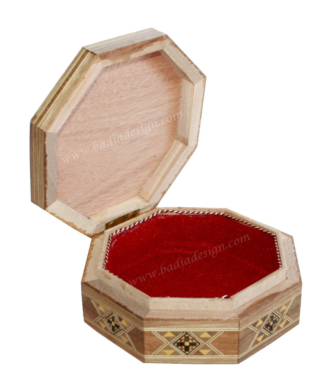 Hand Carved Wooden Inlaid Jewelry Boxes - HD168