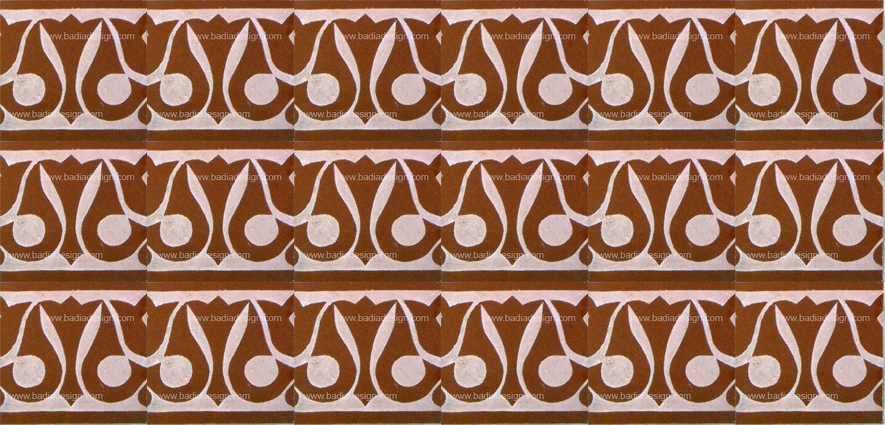 Moroccan Hand Chiseled Tile - CHT013