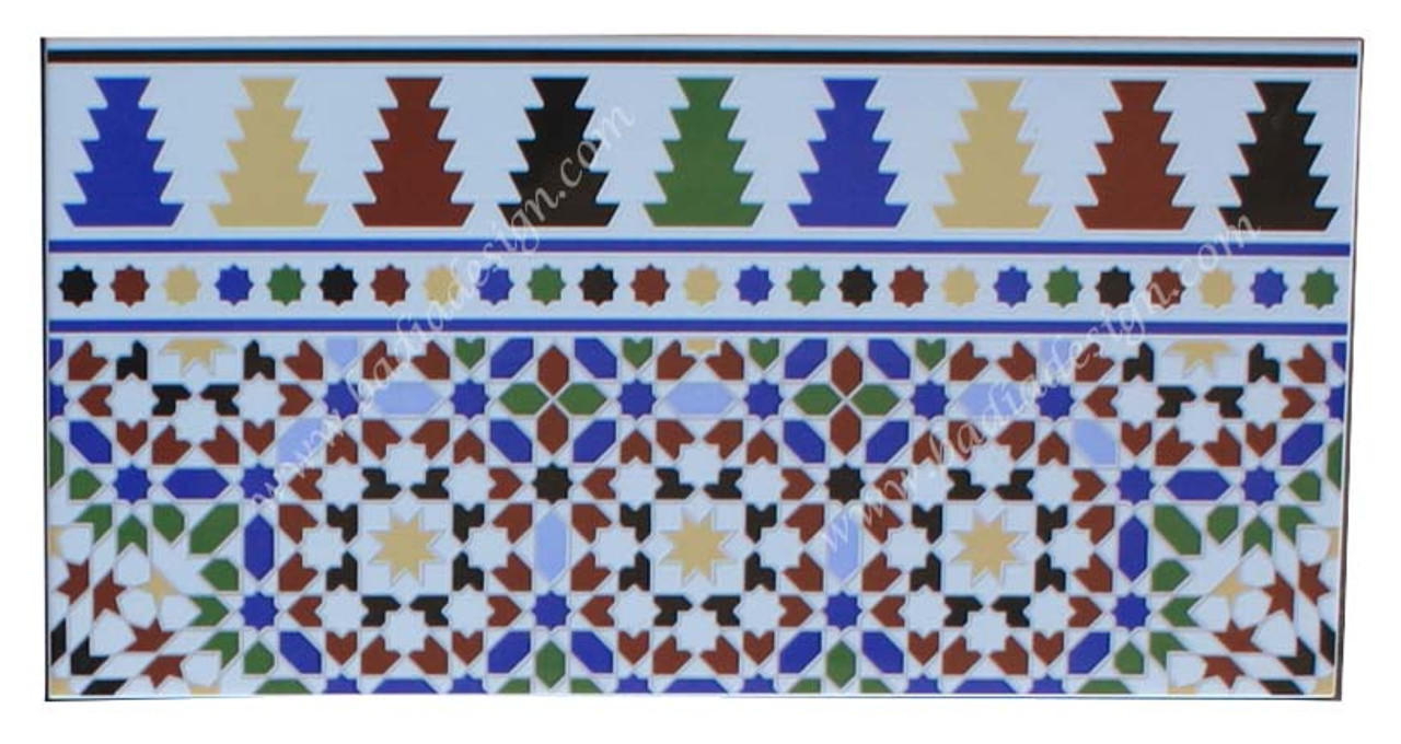 Moroccan Fez Tile - FT019