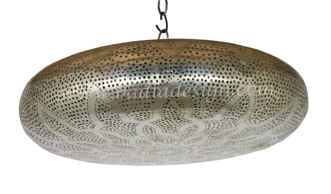 Saucer Shaped Silver Light - LIG312