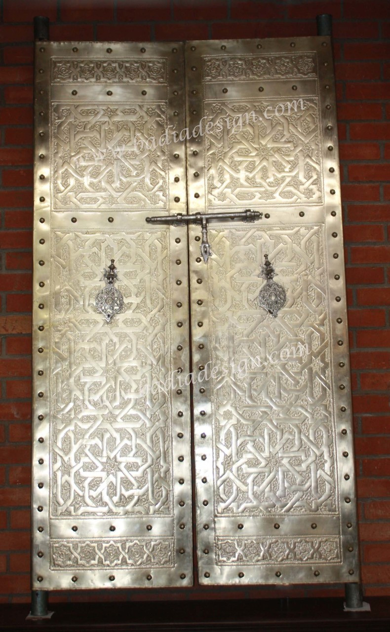 Large Silver Nickel Door - DR002