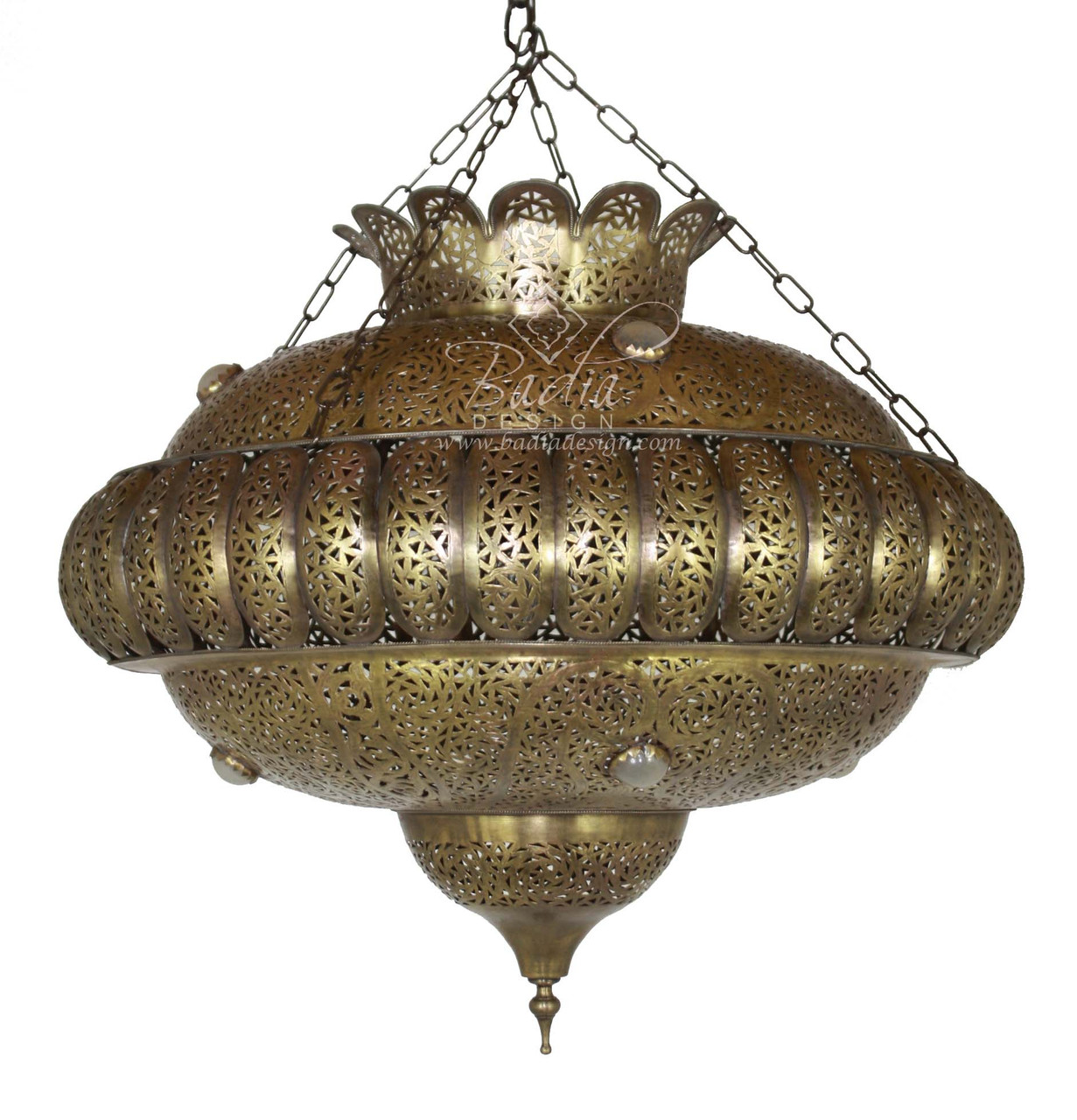 hand brass light design