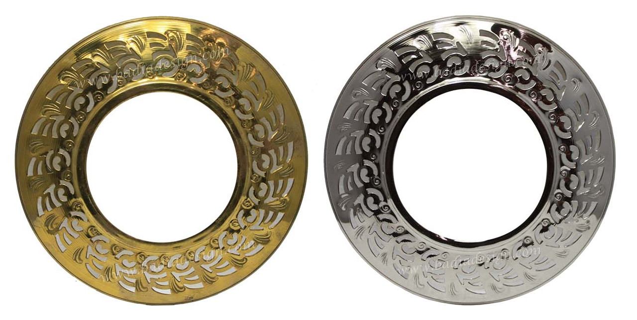 Brass and Silver Decorative Wall Plates - HD203