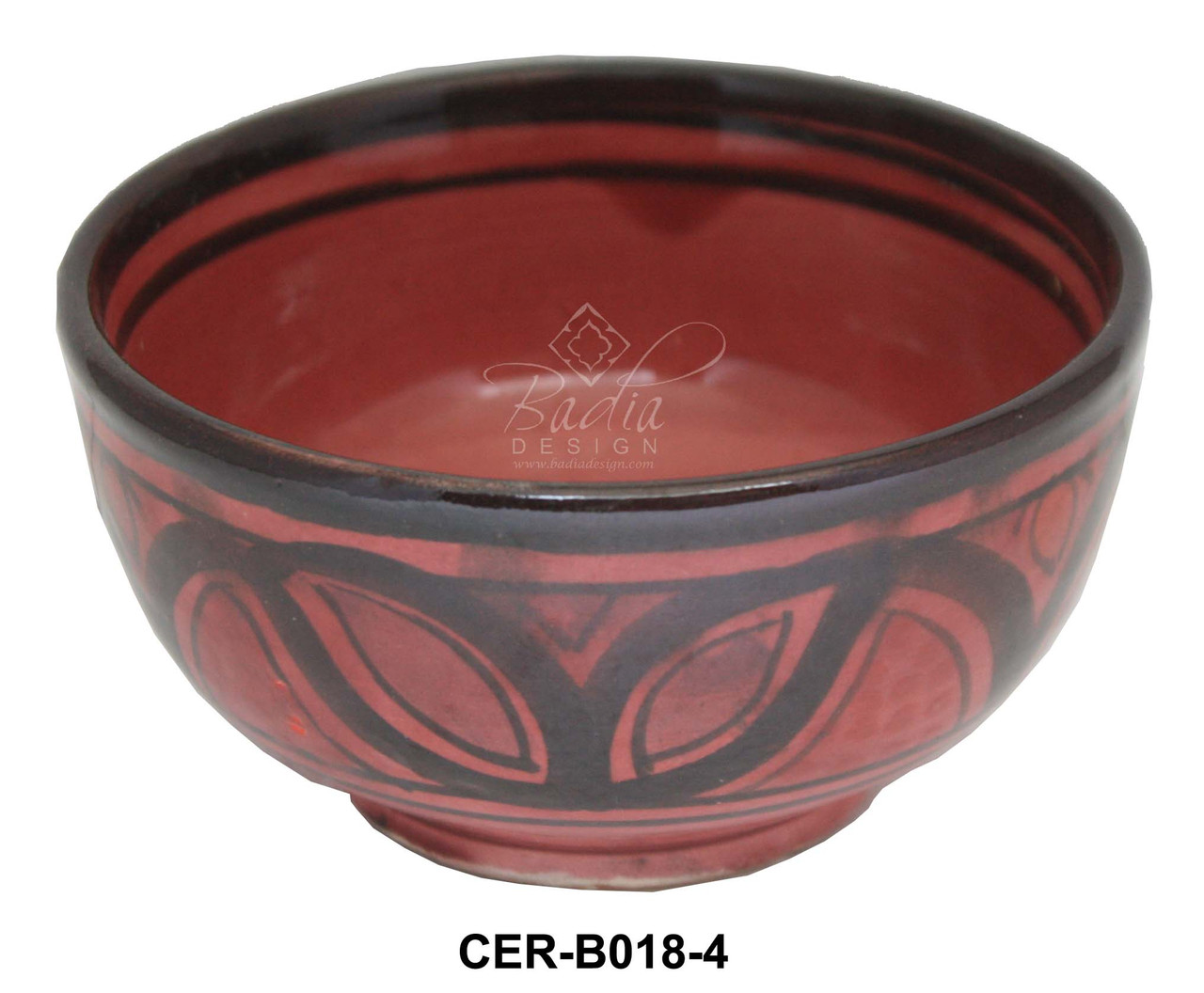 Hand Painted Ceramic Bowl - CER-B018