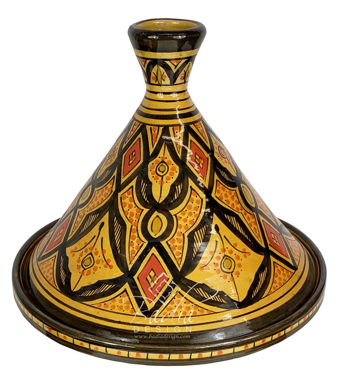 Large Traditional Moroccan Ceramic Tajines - TJ014