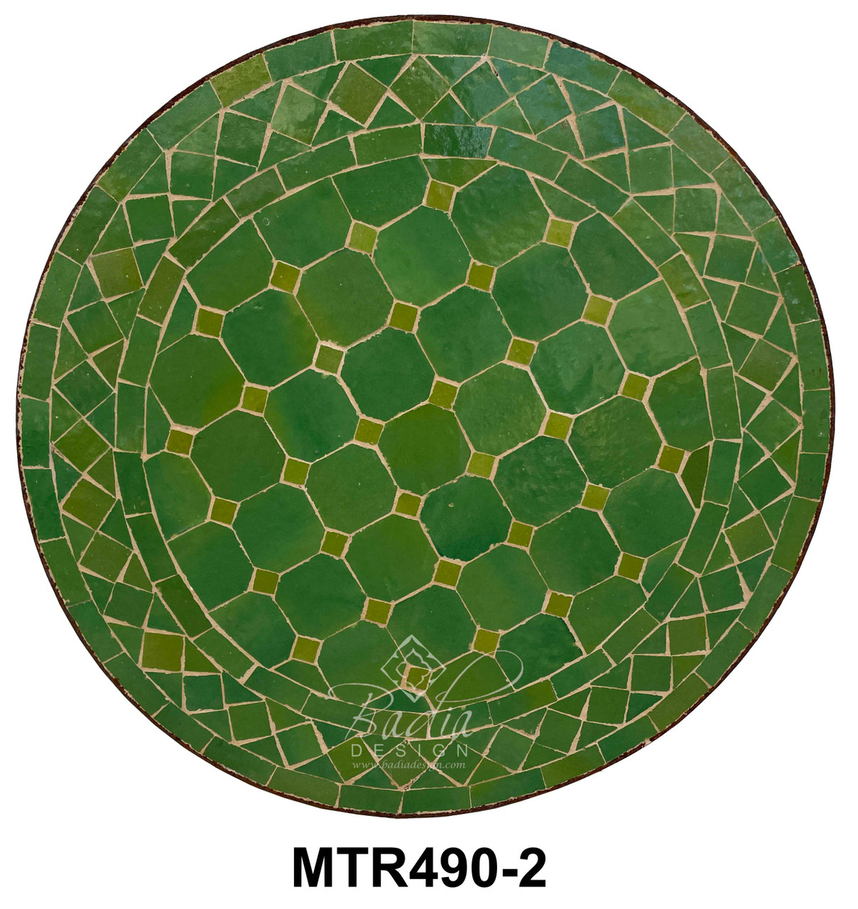 20 Inch Round Tile Table Top - MTR490