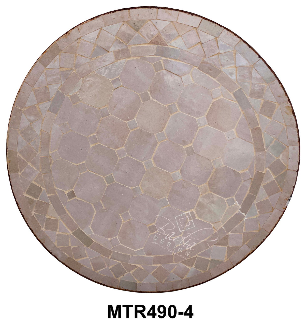 20 Inch Round Tile Table Top - MTR490