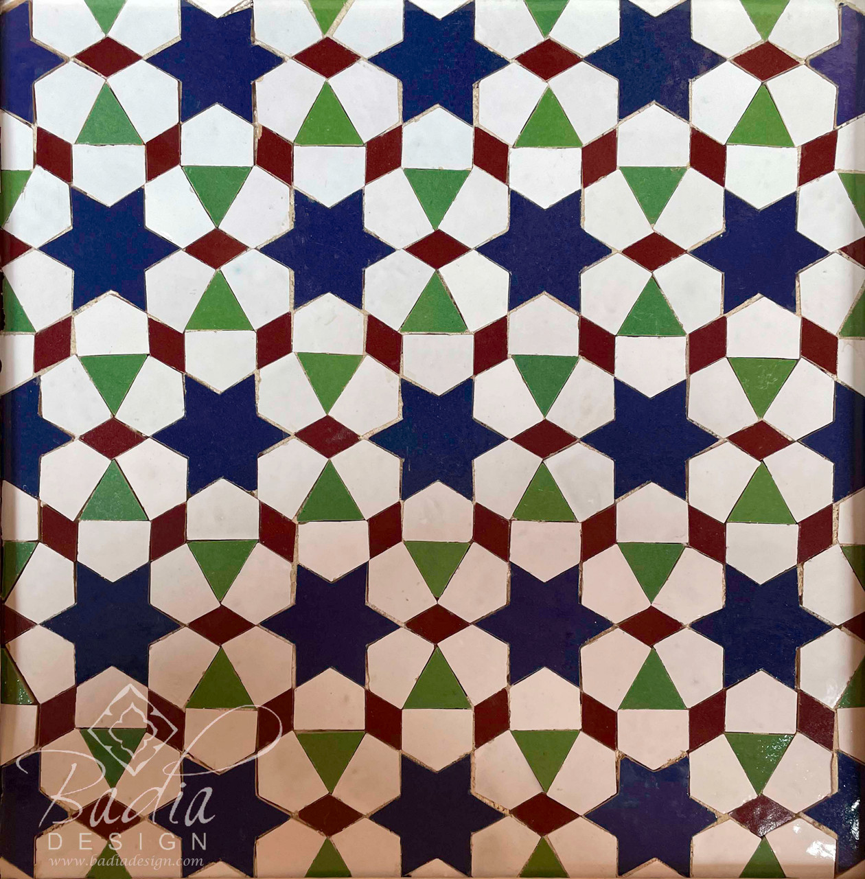 Multi-Color Moroccan Mosaic Tile Sheets - TM111