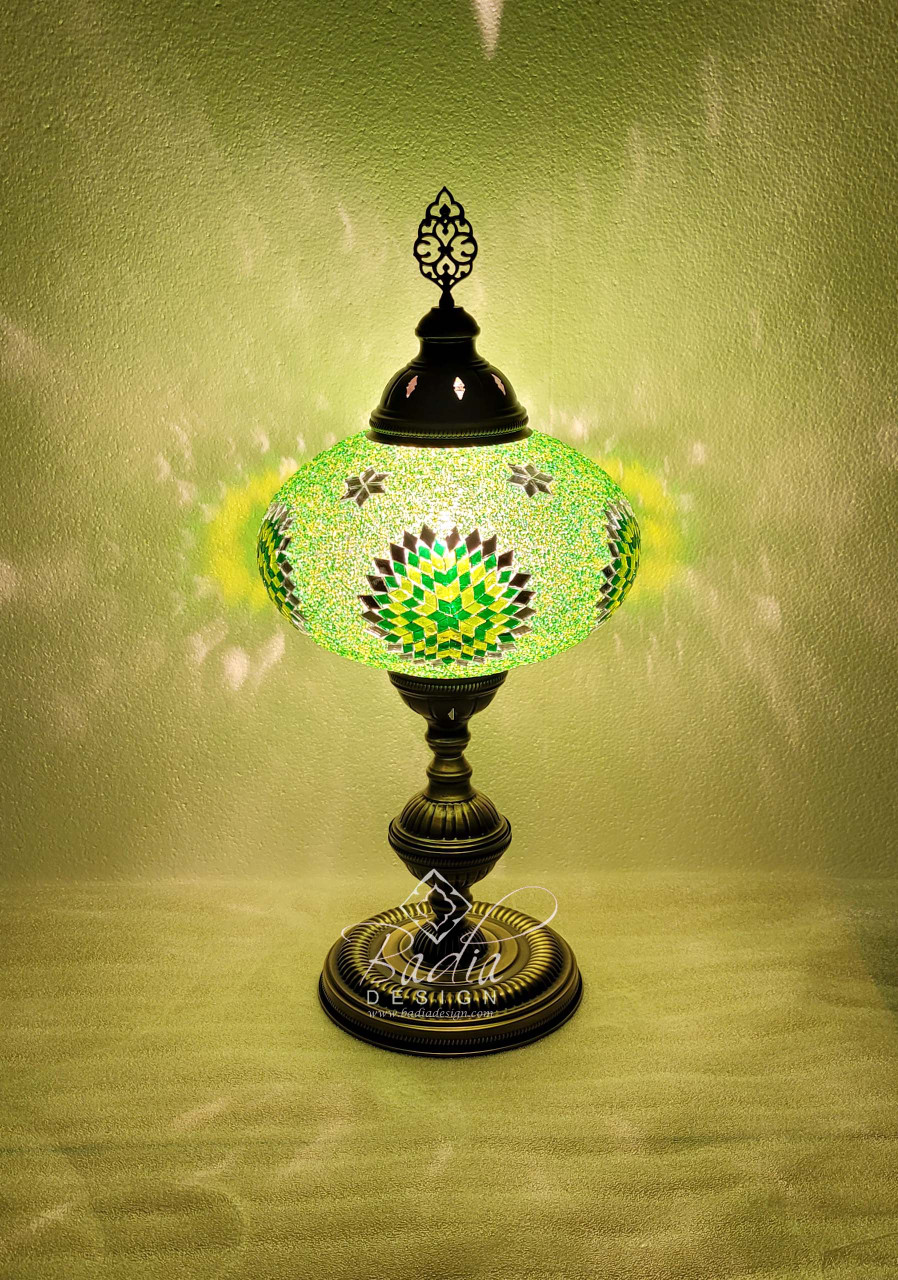 その他 vintage Turkish Lamp Turkish Glass Desktop Lamps Los Angeles from Badia Design Inc