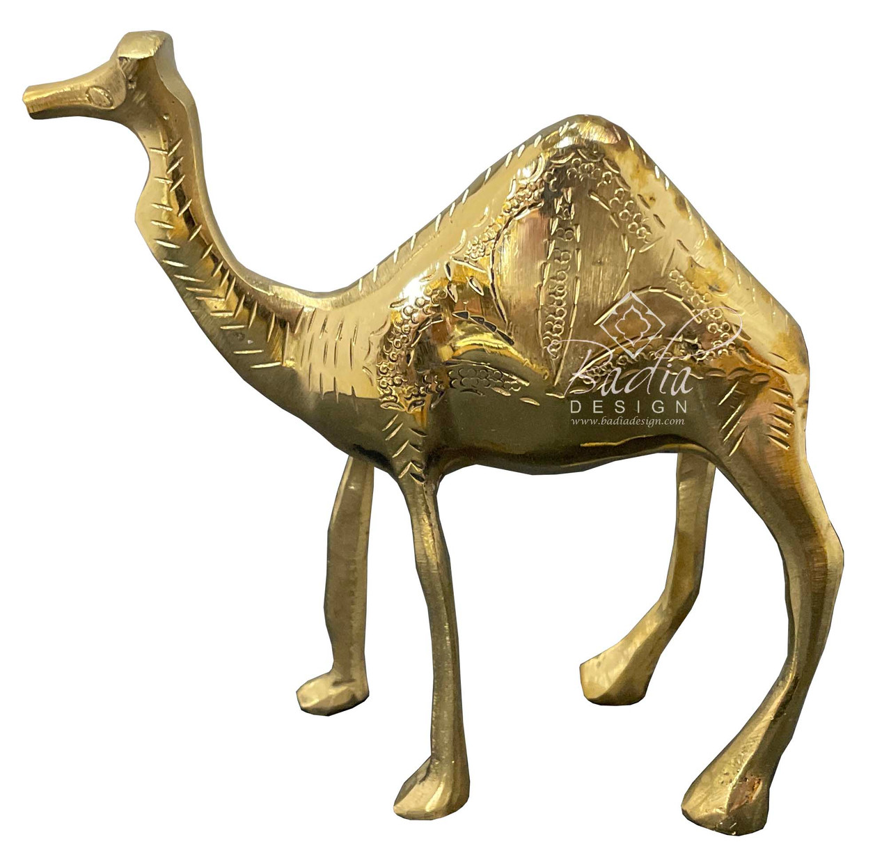 Small Brass Camel Figurines - HD285