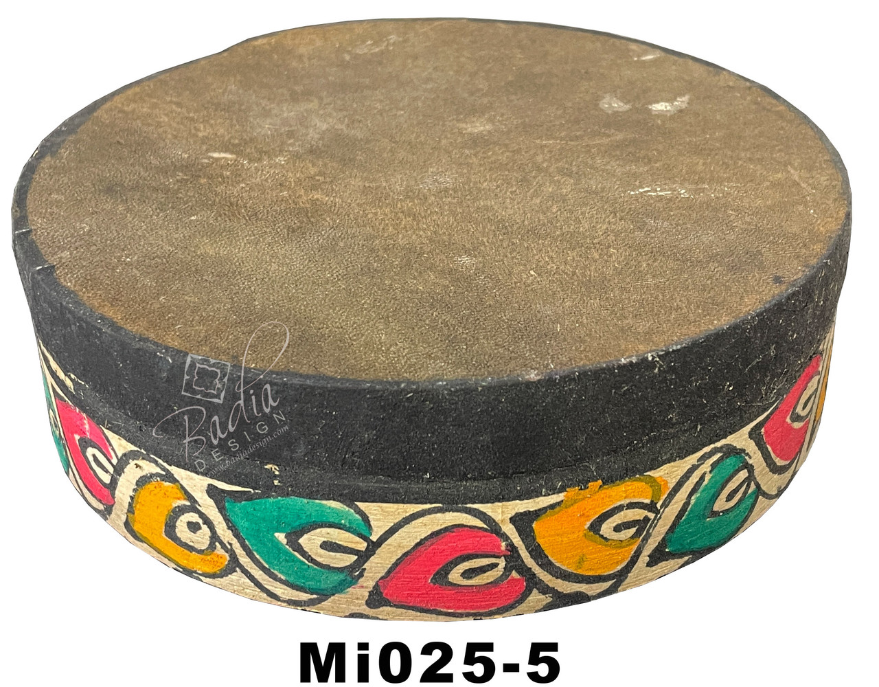 8" Moroccan Bendir Wooden Frame Drums - Mi025