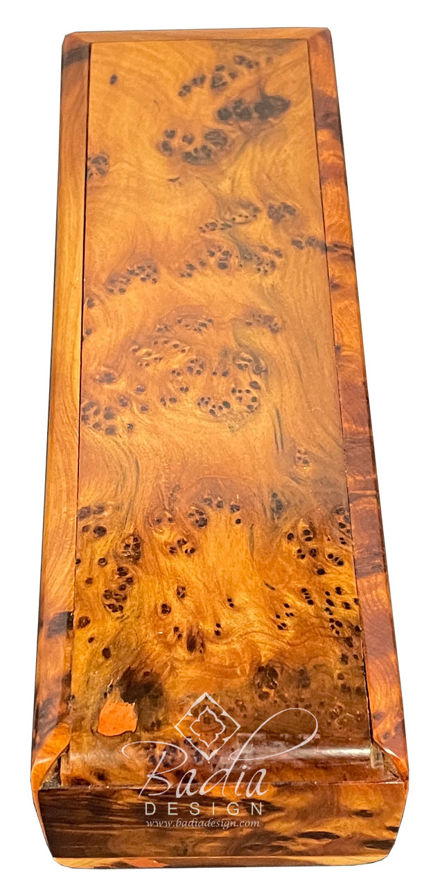 Thuya Burl Wood Domino Set - HD297