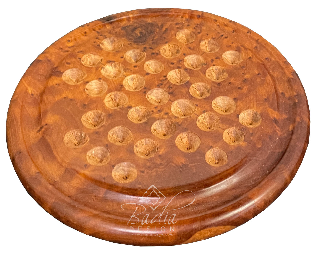 Moroccan Thuya Wood Solitaire Game - HD299