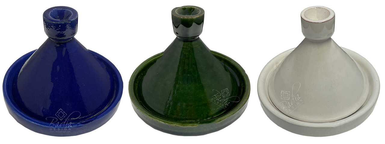 Moroccan Glazed  Painted Tajine  - TJ117