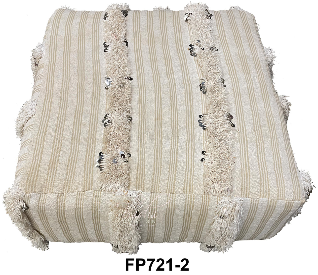 Square Shaped Wedding Floor Cushion - FP721