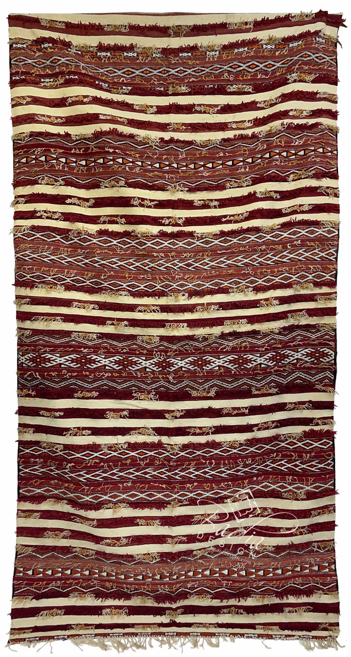 Multi-Color Moroccan Kilim Rug - R0252