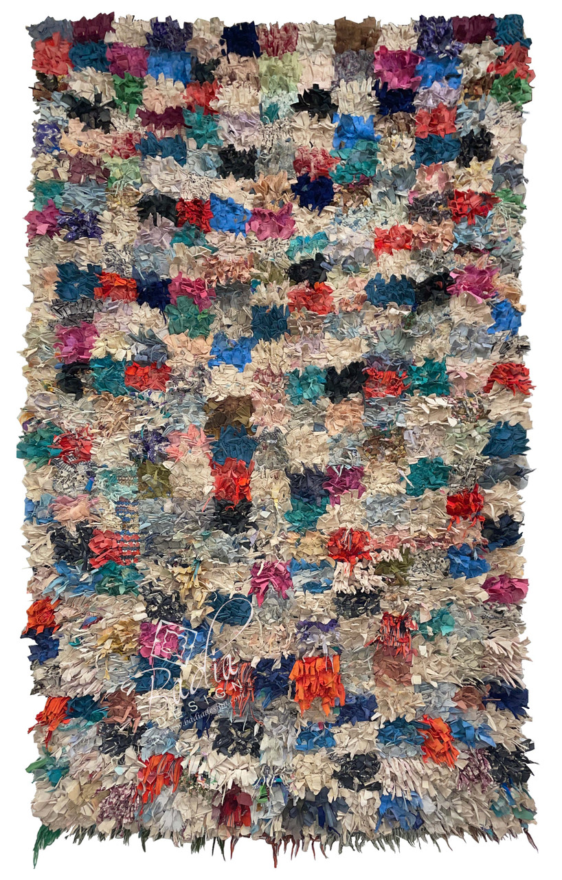 Multi-Color Shaggy Rug - R0375