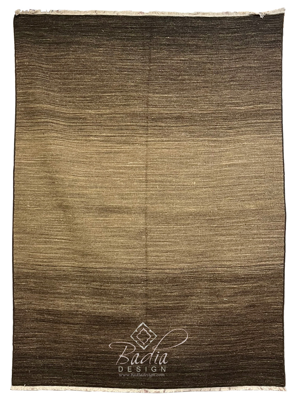 56" x 77" - Brown Area Turkish Rug - TKR021