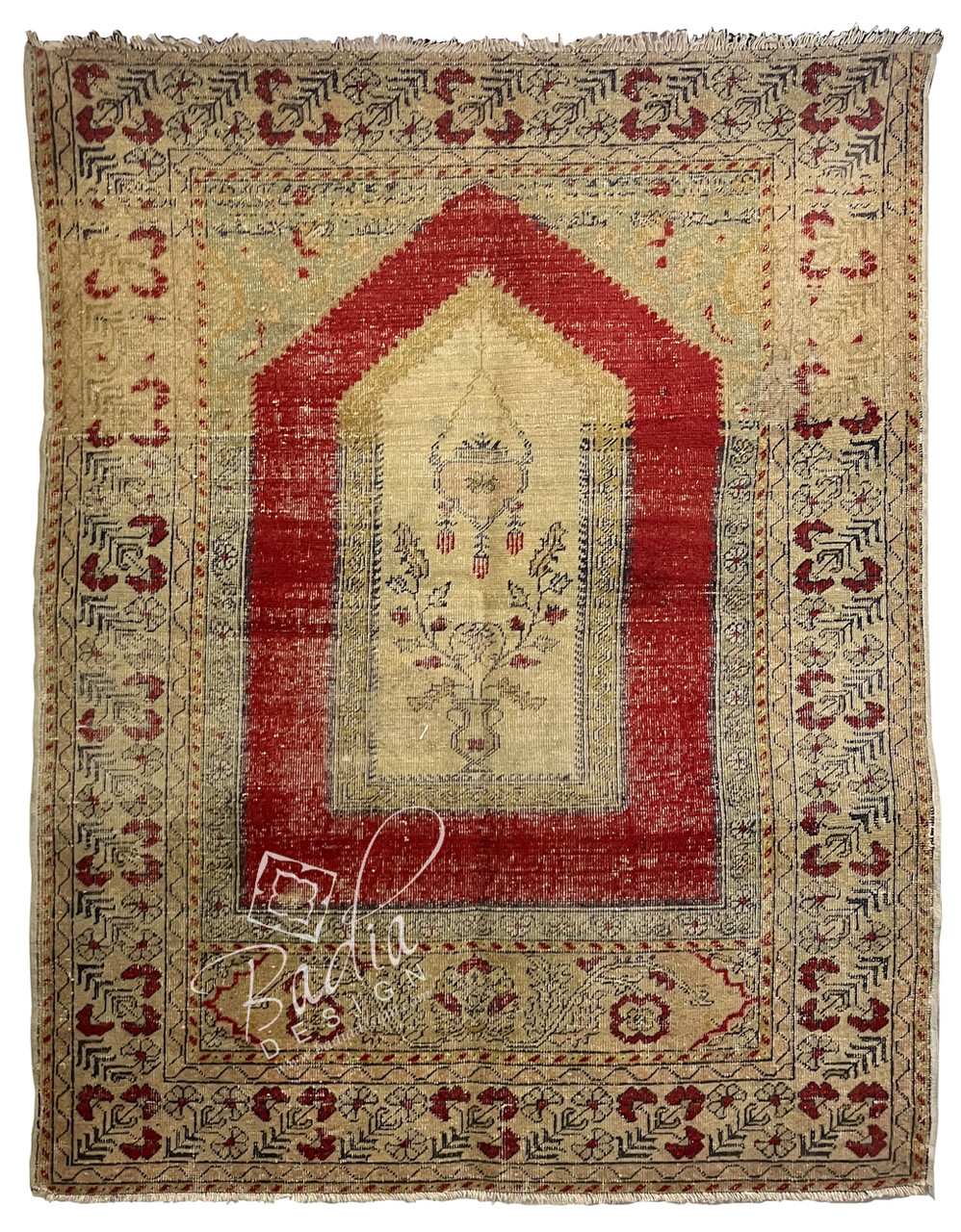 49" x 64" - Traditional Colorful Turkish Area Rug - TKR030