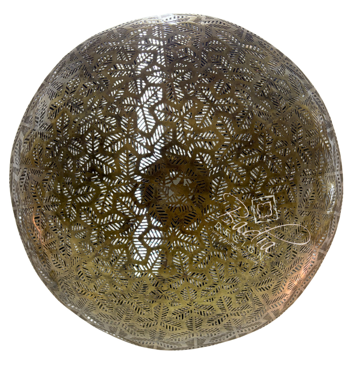 Round Intricately Designed Brass Chandelier - CH365 Round Intricately Designed Brass Chandelier - CH365