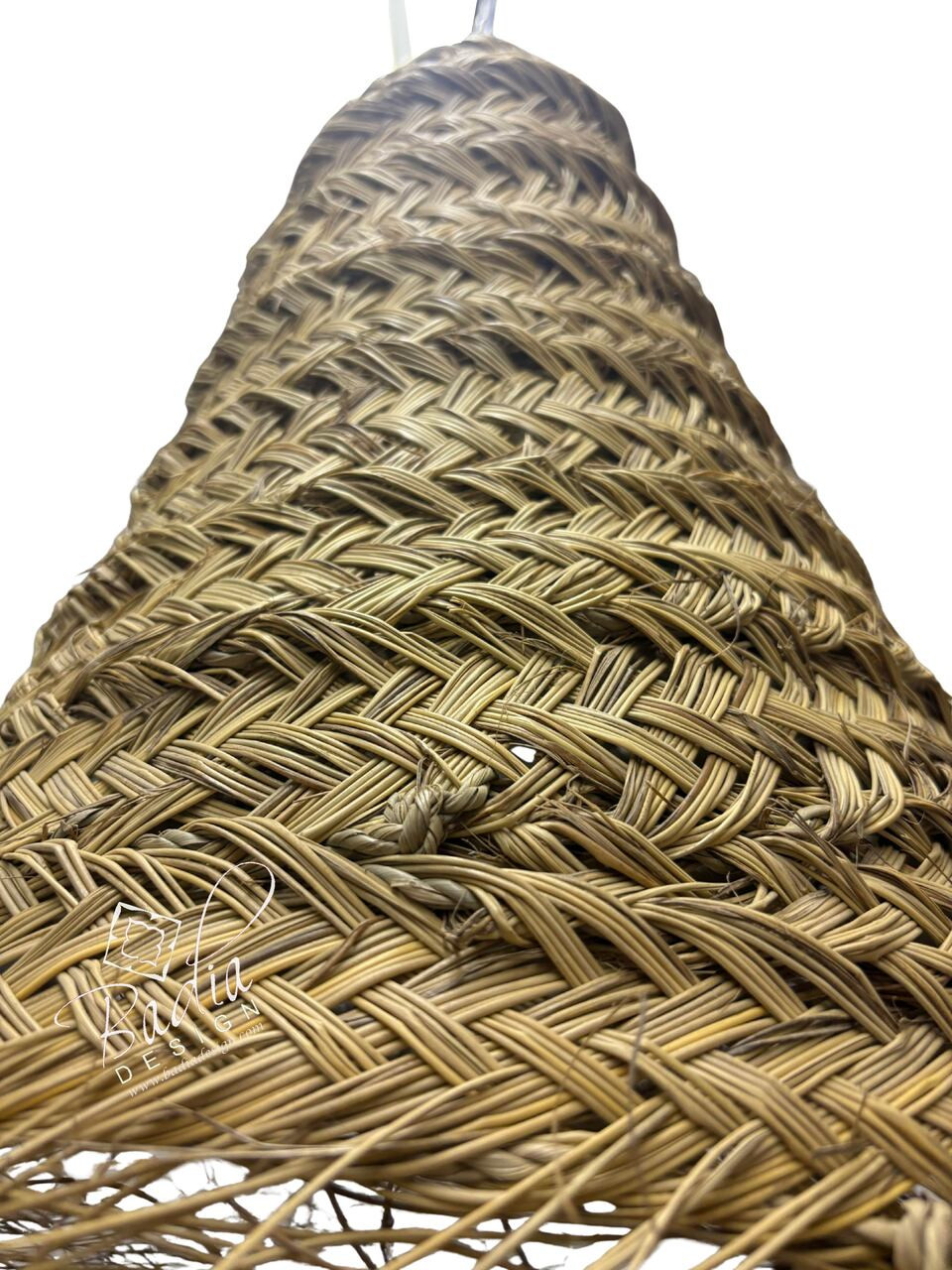 Handwoven Moroccan Raffia Lantern - RAF001