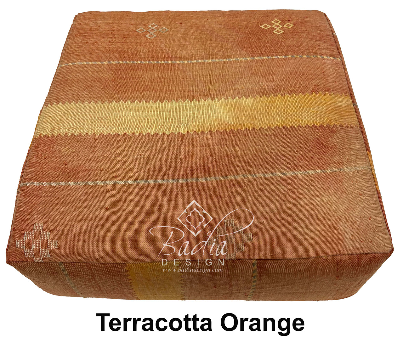 Authentic Handwoven Square Kilim Floor Cushions - FP051 Authentic Handwoven Square Kilim Floor Cushions - FP051