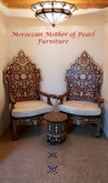 Moroccan Mother of Pearl Furniture