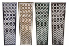 Moroccan Rectangular Shaped Bistro Tile Table Top