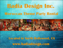 Moroccan Theme Party Rental Los Angeles