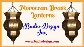 Traditional Moroccan Brass Lanterns