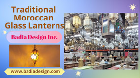 Traditional Moroccan Glass Lanterns