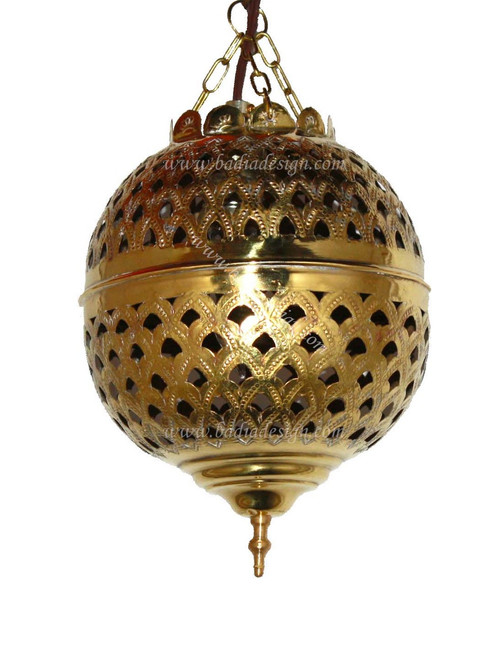 Moroccan Brass Lantern - LL092