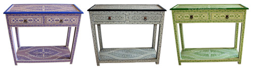 Hand Painted Buffet Table - HP-B005
