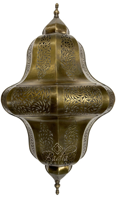 Intricately Designed Brass Wall Sconce - WL158