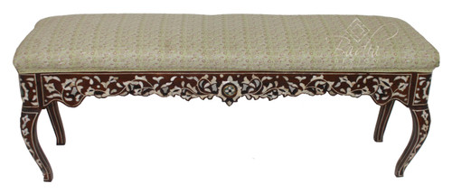 Moroccan Mother of Pearl Bench - MOP-B004