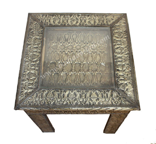 Silver Nickel Coffee Table - NK-CA037