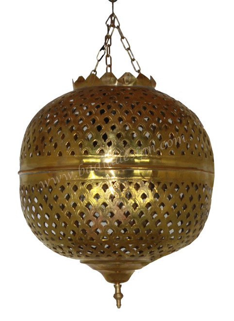 Honeycomb Design Brass Lanterns - LIG338