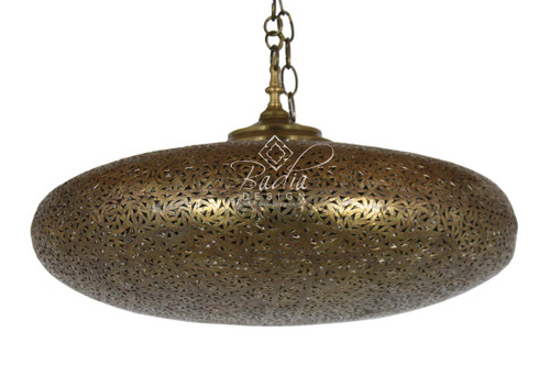 UFO Shaped Brass Lantern- LIG357