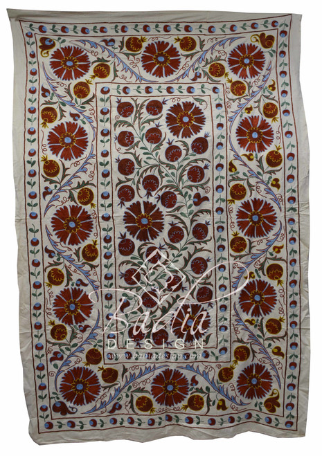 Tribal Textile Suzani Quilt - SUZQLT016