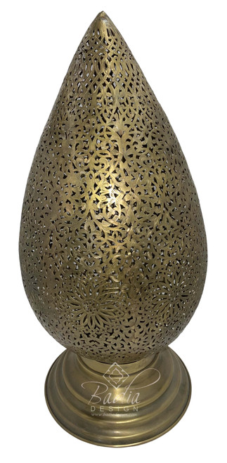 Intricately Designed Brass Tabletop Lantern - LIG438