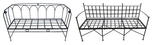 Wrought Iron Benches - WIB002