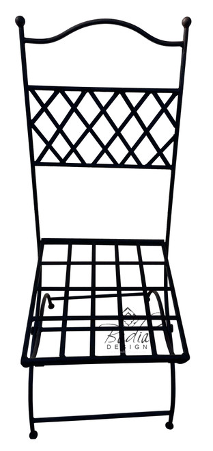 Handmade Wrought Iron Chair - IC038