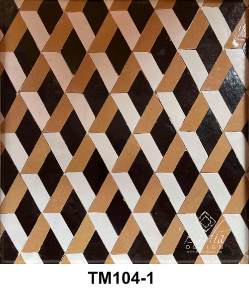 3D Design Moroccan Mosaic Tile - TM104