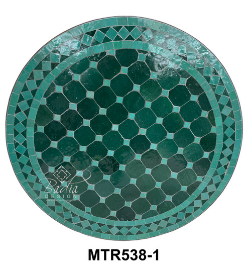 24 Inch Round Tile Table Top - MTR538
