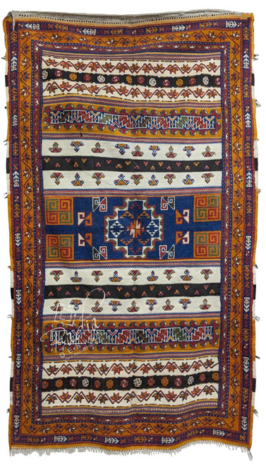 Moroccan Handmade Tribal Area Rug - R0337