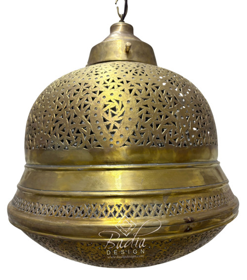 Dome Shaped Brass Chandelier - CH370 Dome Shaped Brass Chandelier - CH370