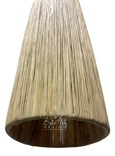 Tall Cylindrical Shape Raffia Lantern - RAF002 Tall Cylindrical Shape Raffia Lantern - RAF002