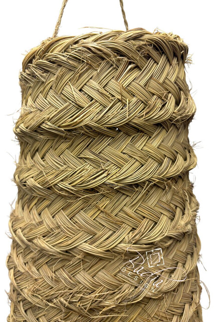 Tall Cone Shaped Raffia Lantern - RAF004 Tall Cone Shaped Raffia Lantern - RAF004