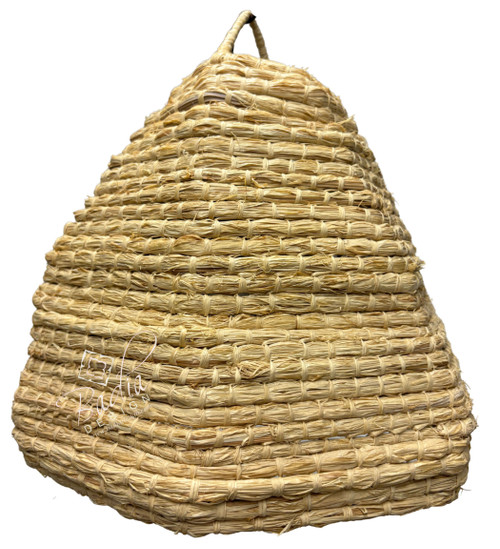 Handwoven Pyramid Shaped Raffia Lantern - RAF021 Handwoven Pyramid Shaped Raffia Lantern - RAF021