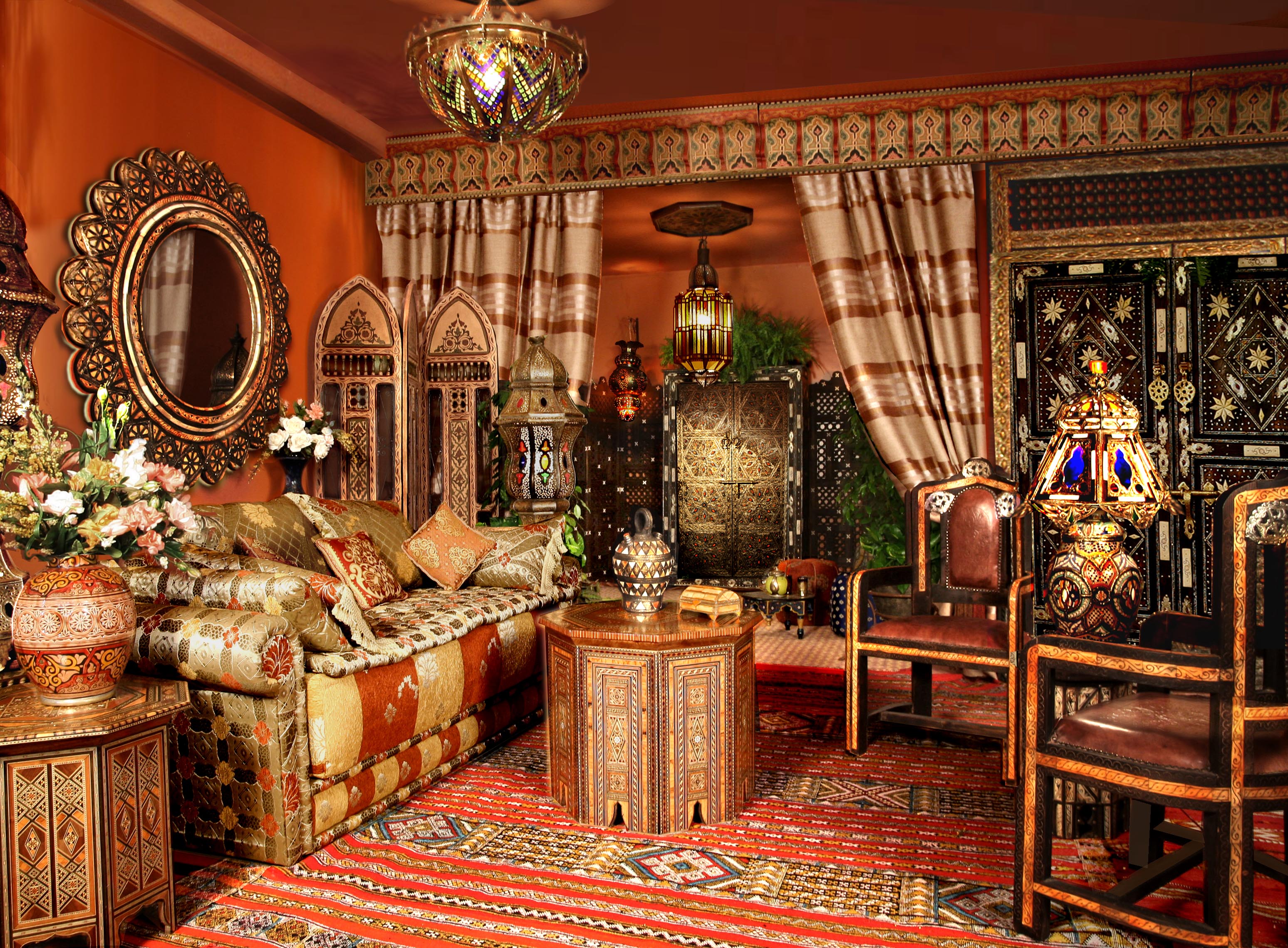 Badia Design Inc. - Moroccan Furniture Los Angeles including a ...